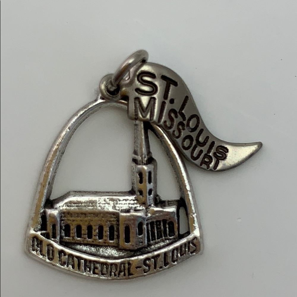 Vintage St Louis Old Cathedral Sterling Charm